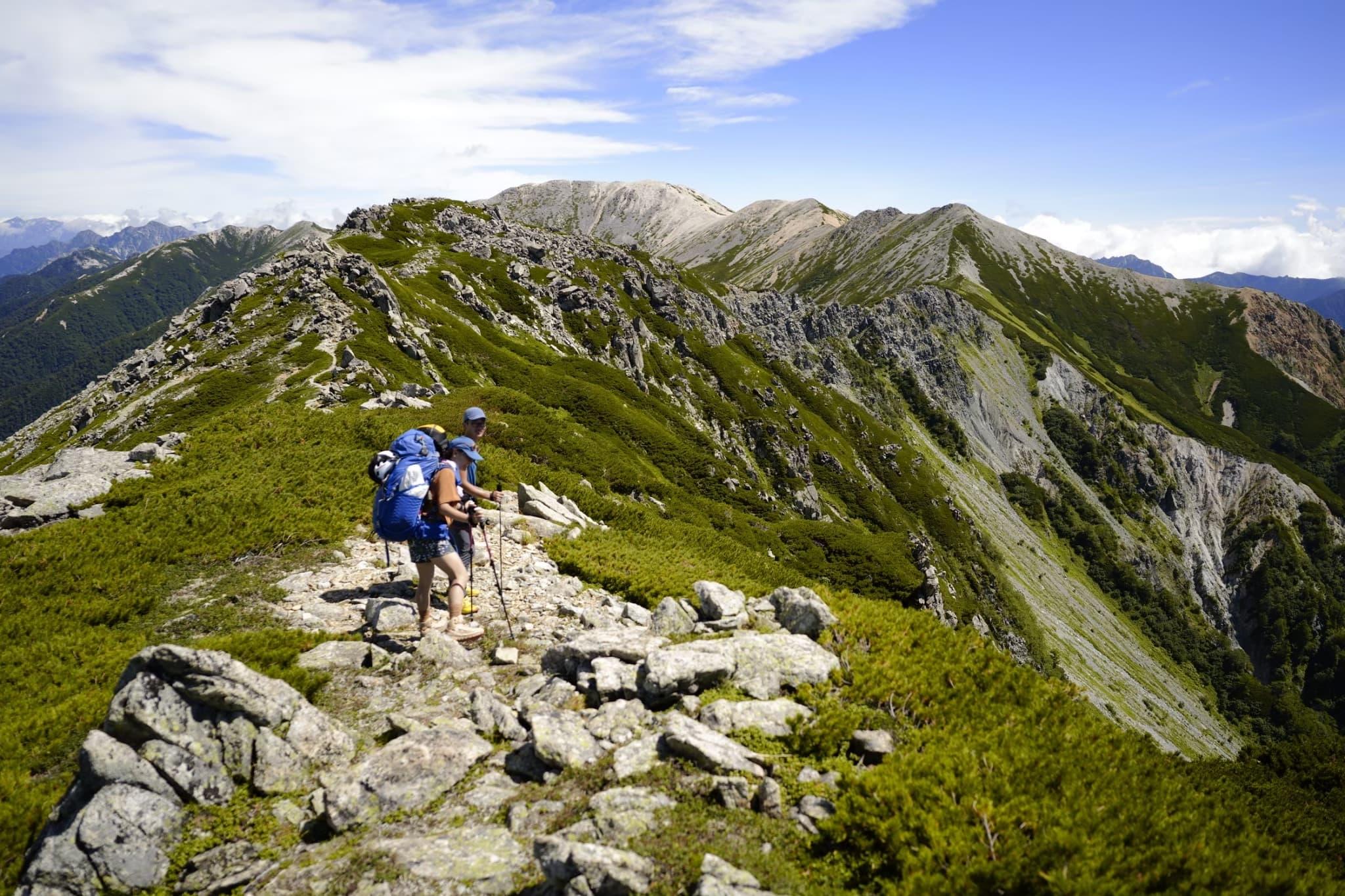 北アルプス裏銀座ルート