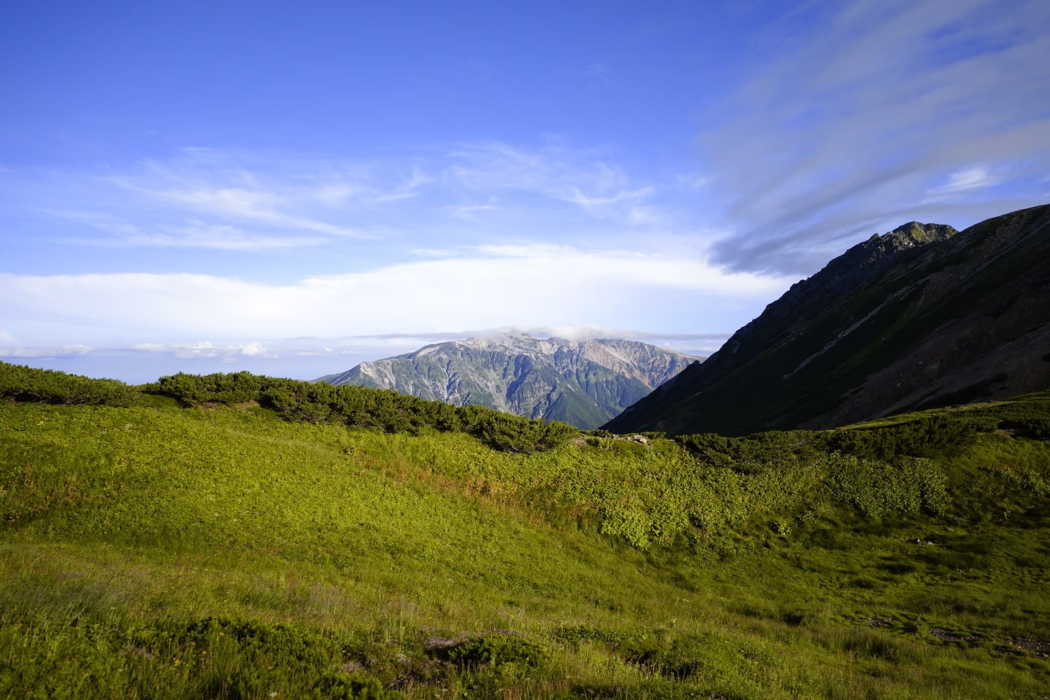 黒部五郎岳遠望