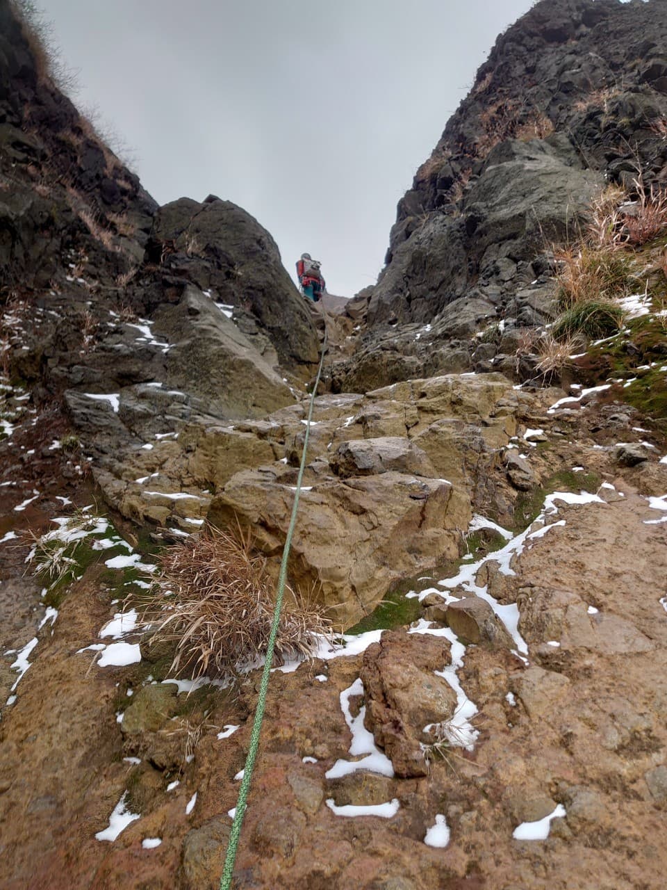 阿蘇赤ガレ谷F1