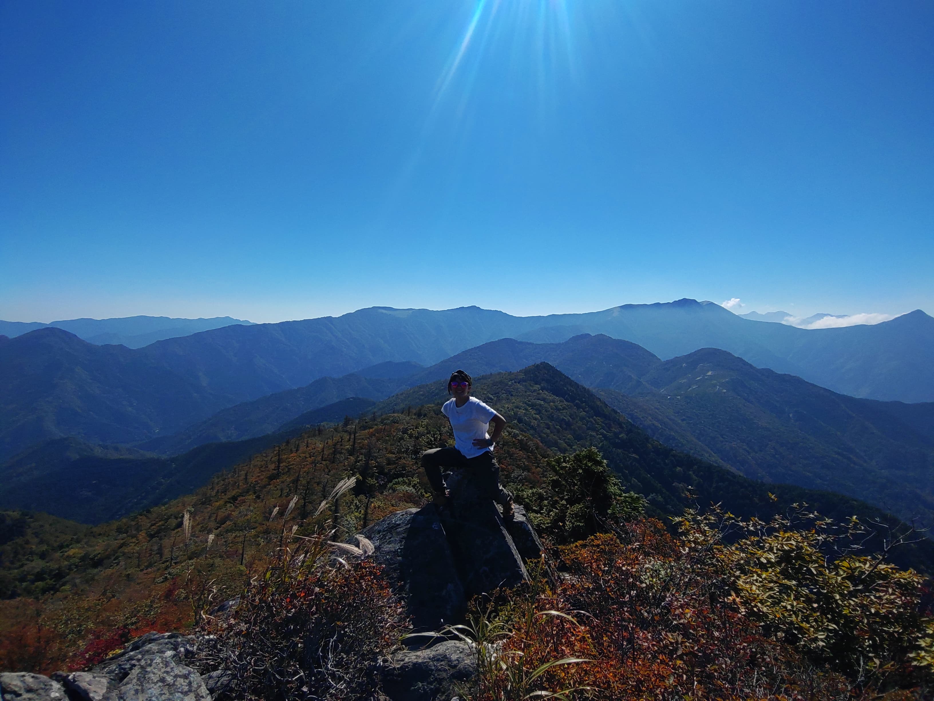 瓶ヶ森　朝駆け