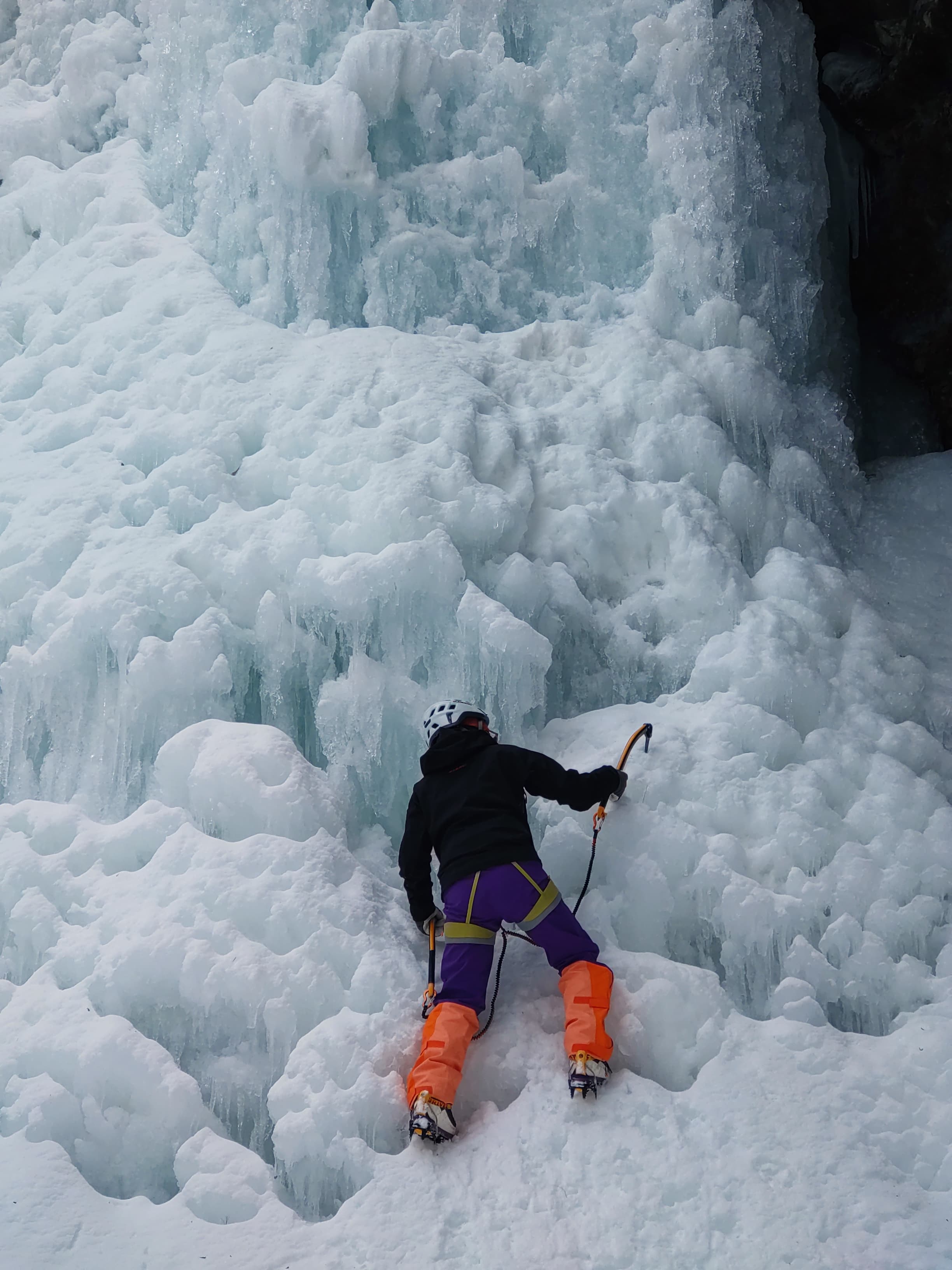 善五郎の滝の氷瀑