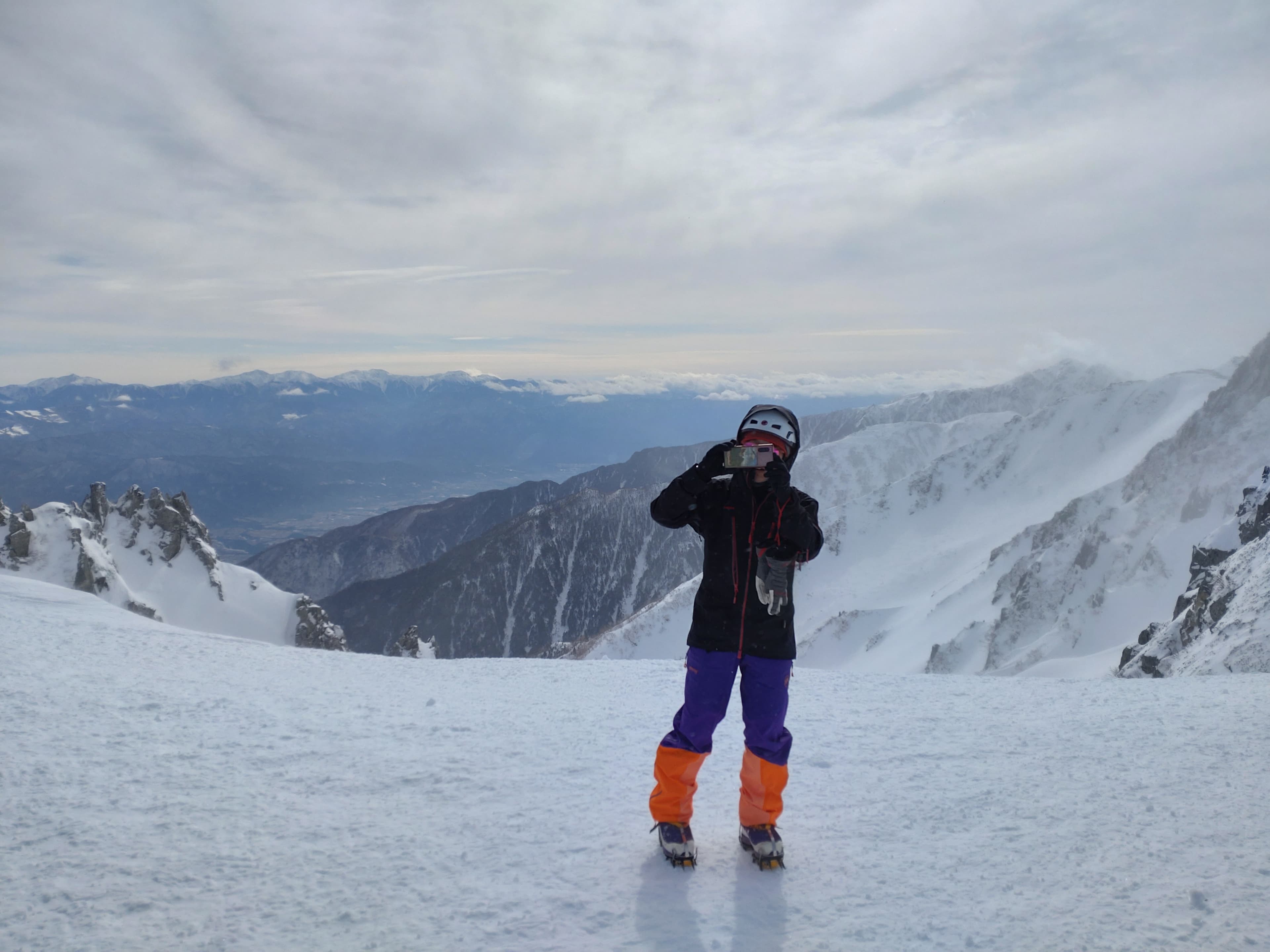 木曾駒ケ岳乗越浄土付近