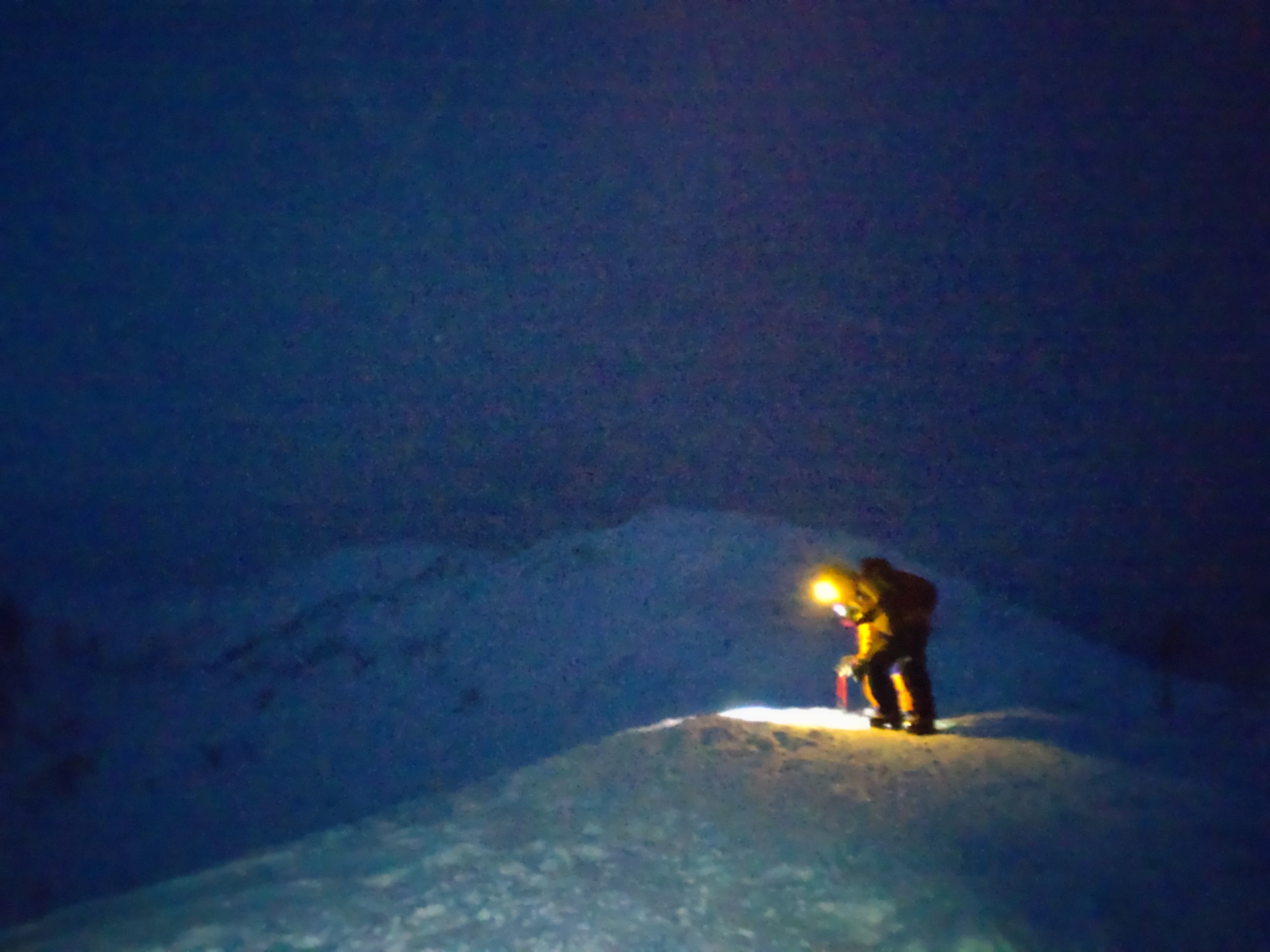 伯耆大山6合目小屋付近