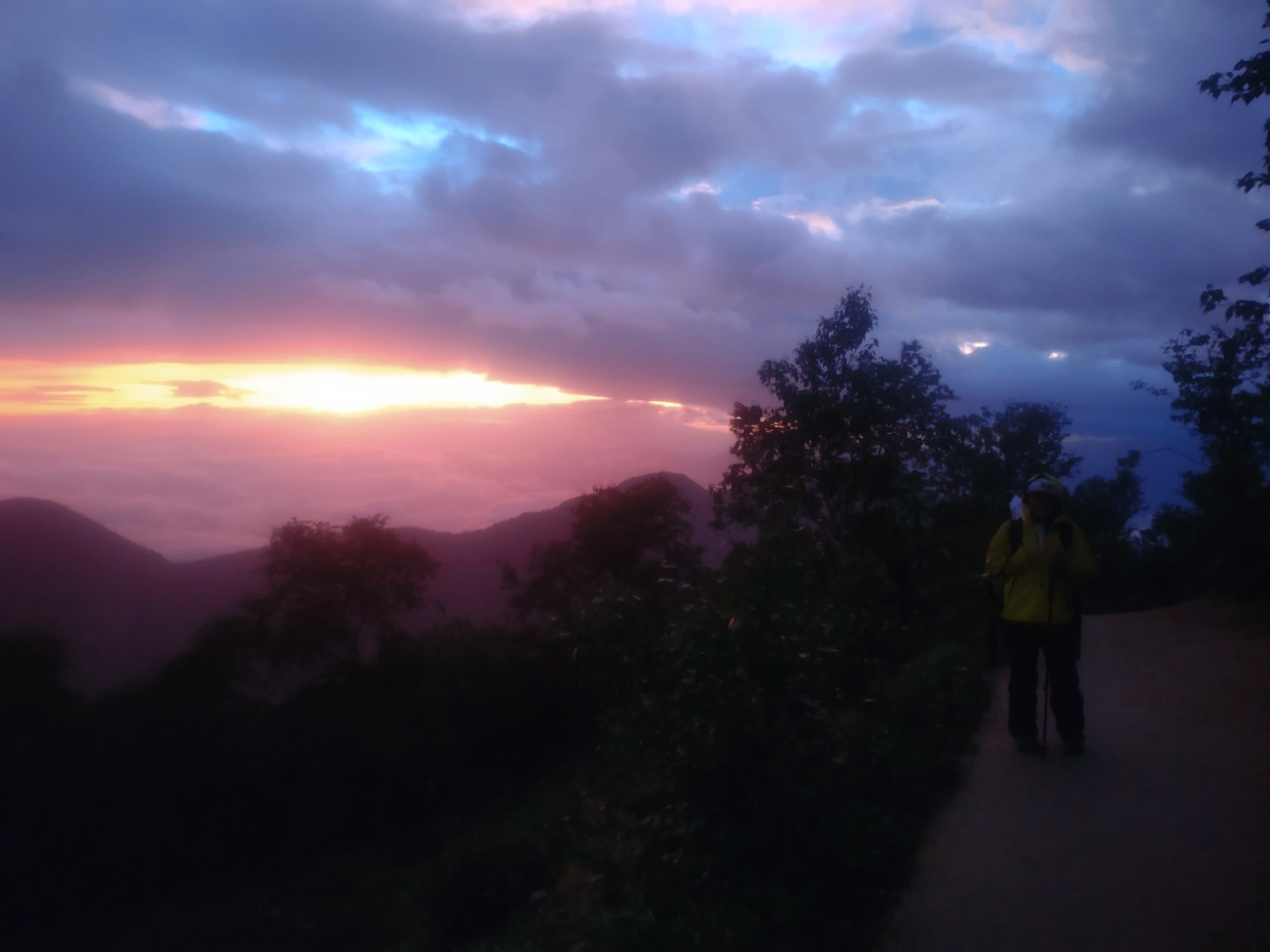 燕山荘のすぐそば