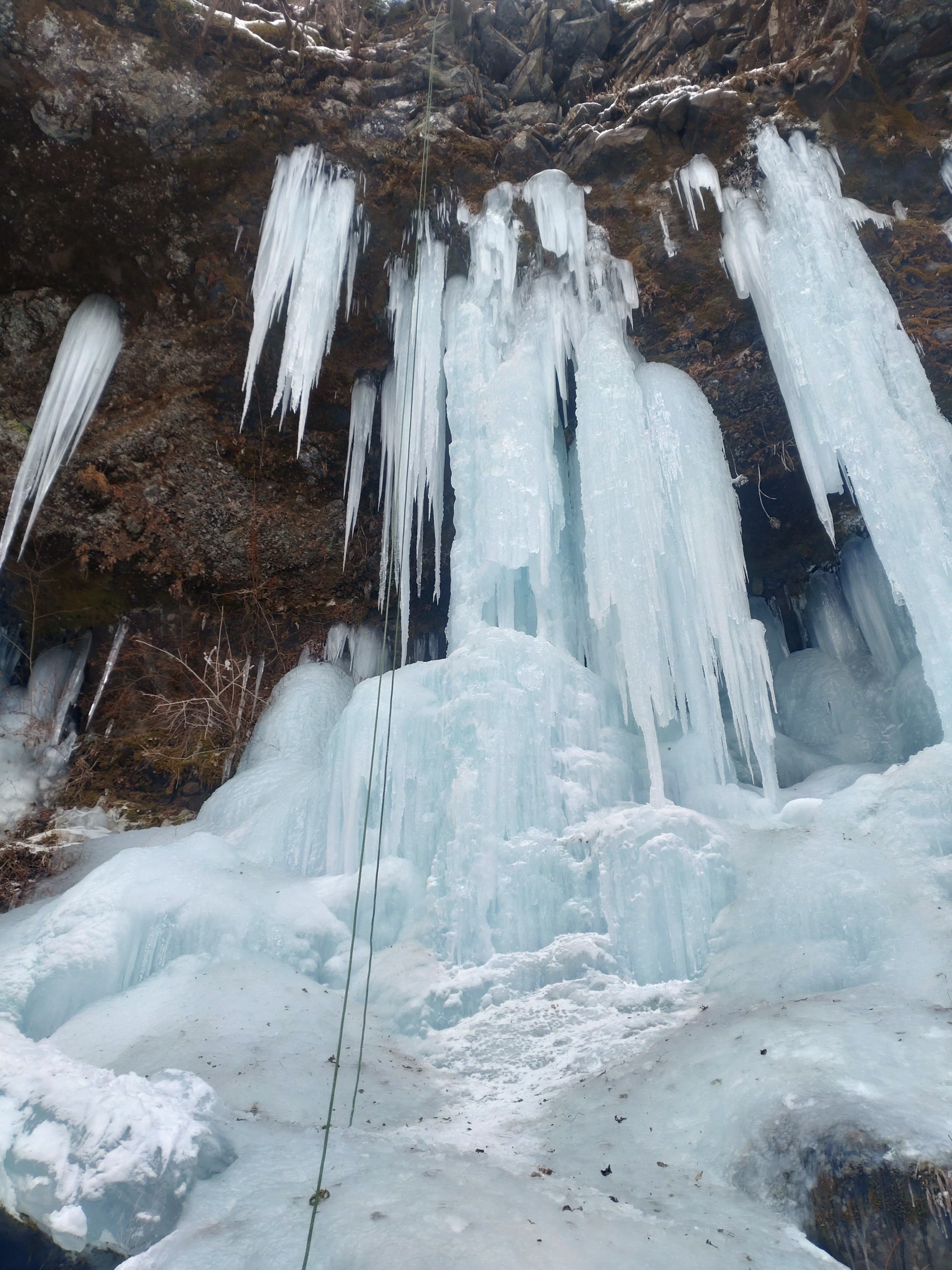 角木場の氷柱
