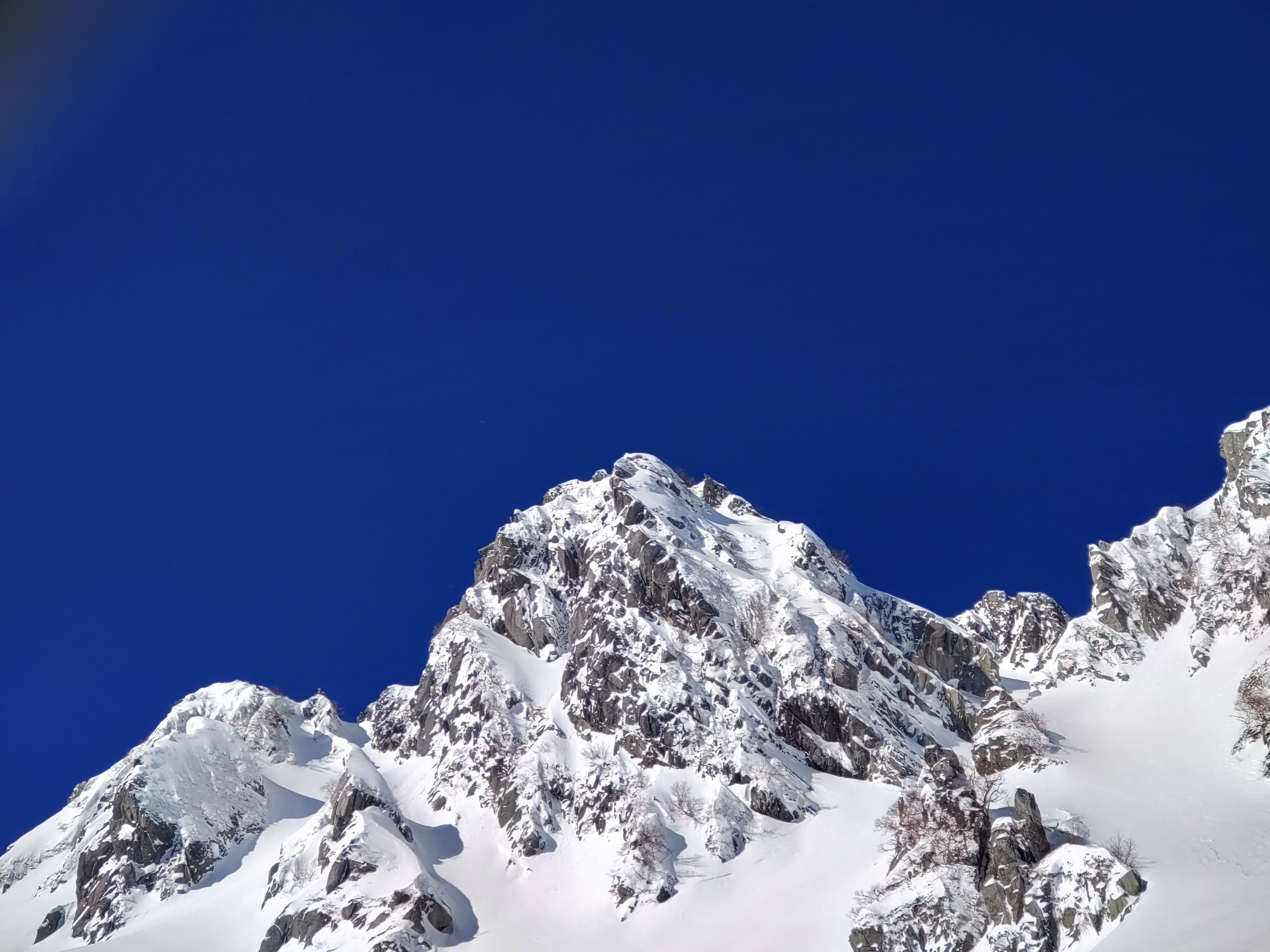 厳冬の木曾駒ケ岳登山