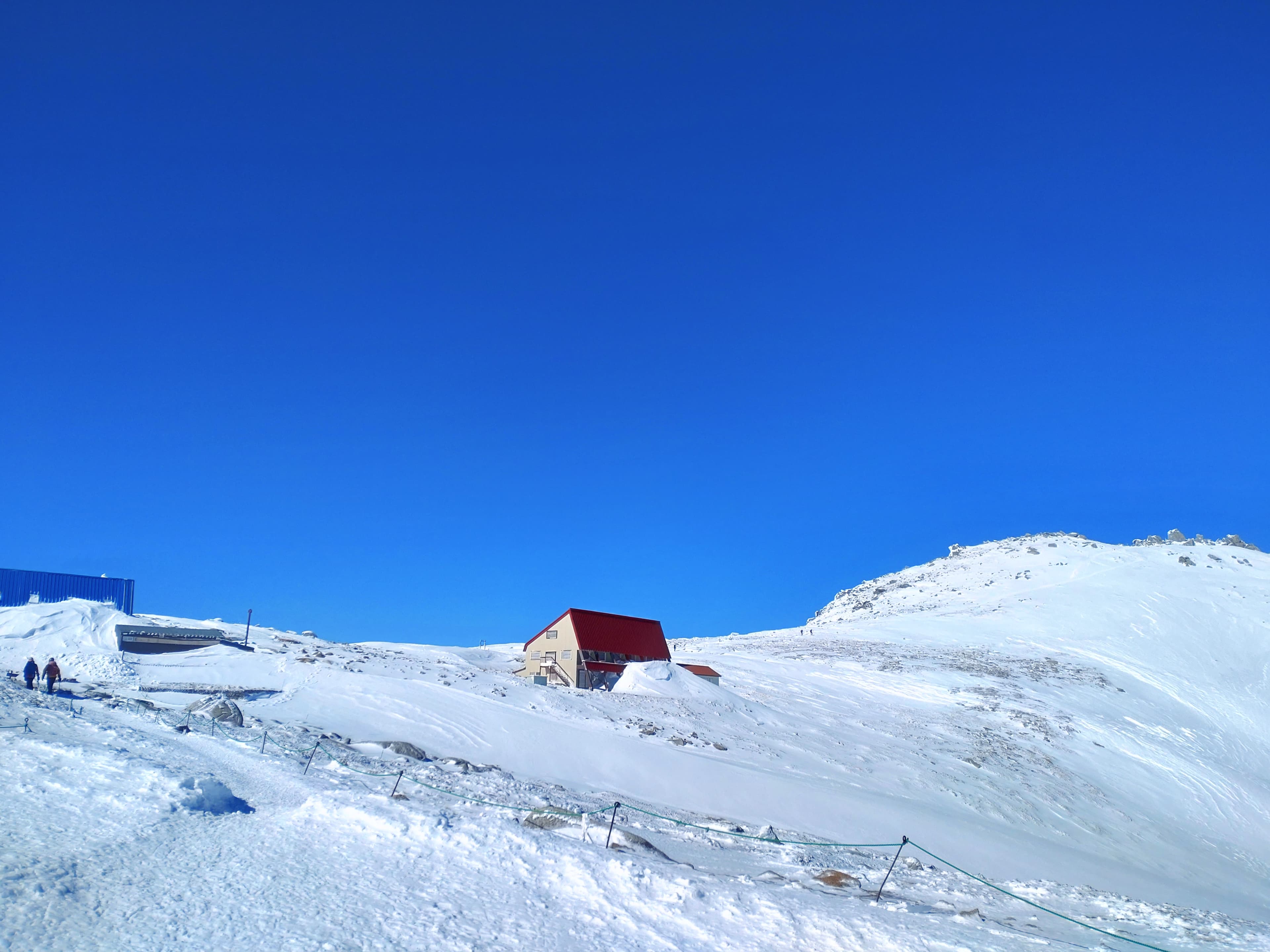 冬のホテル千畳敷