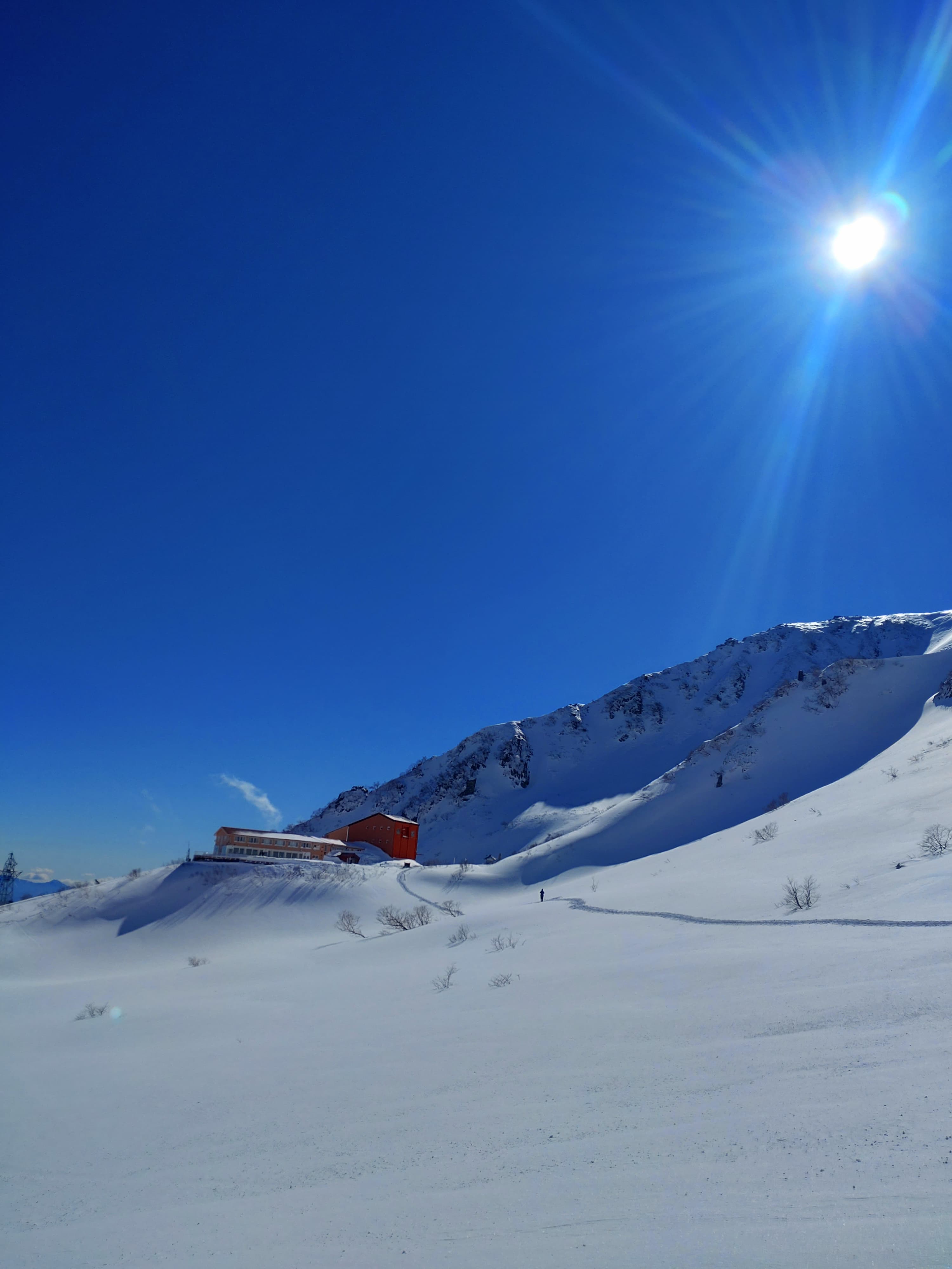 冬のホテル千畳敷
