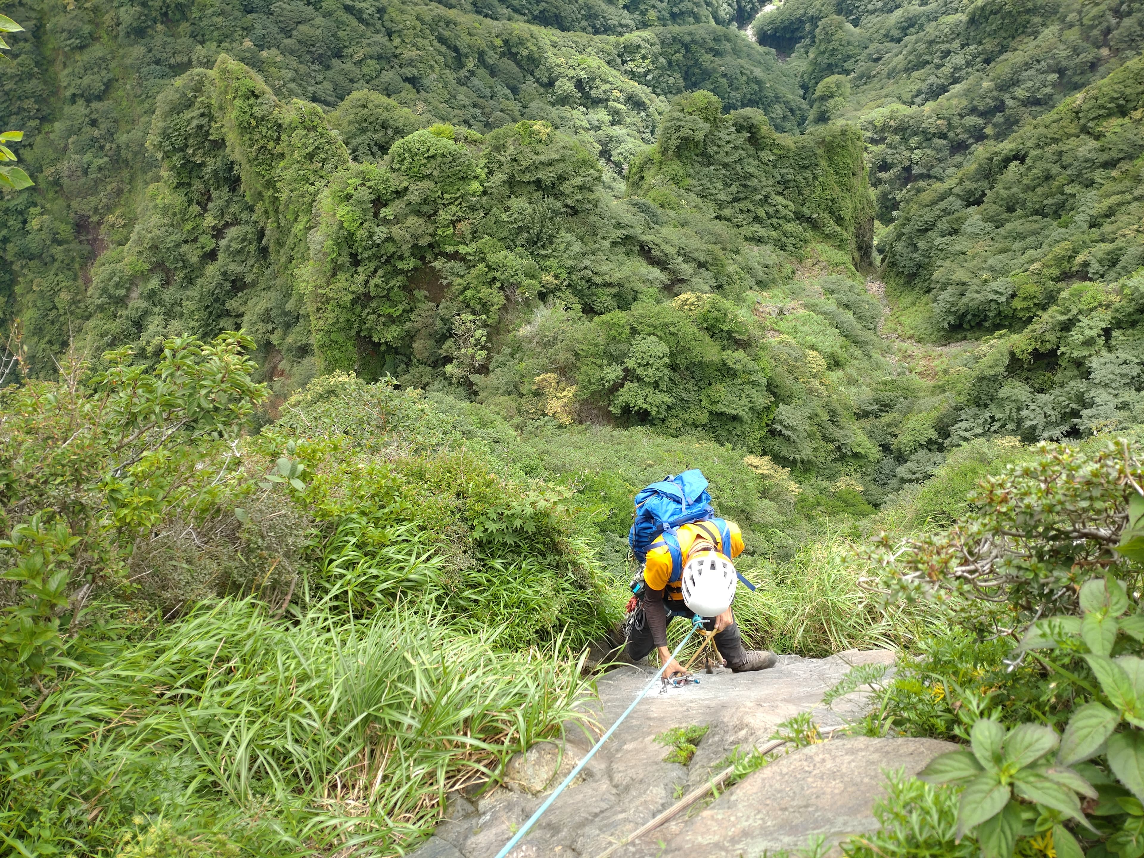 熊五郎落とし終了点直前にボルトを打つか思案