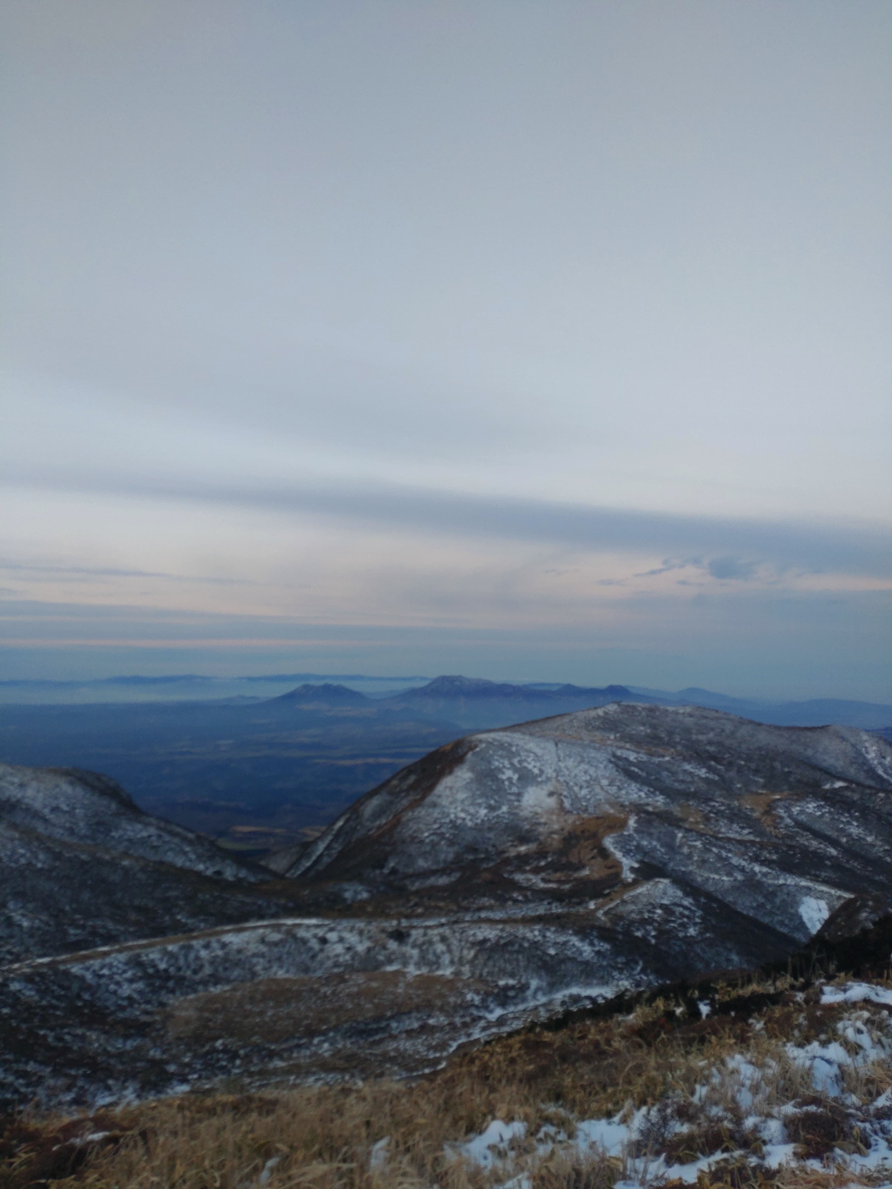 星生山から見える阿蘇