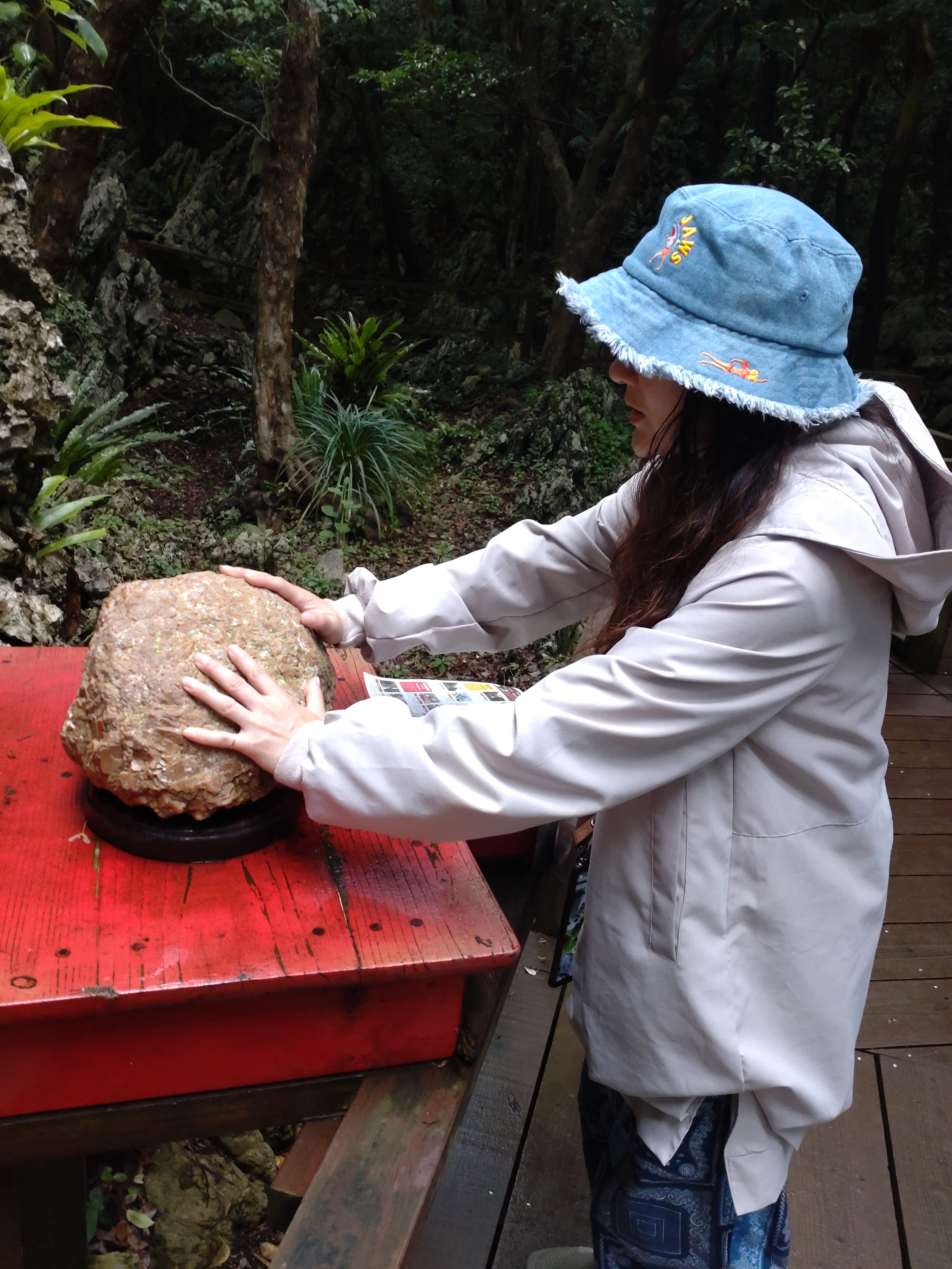 大石林山の願いが叶う石