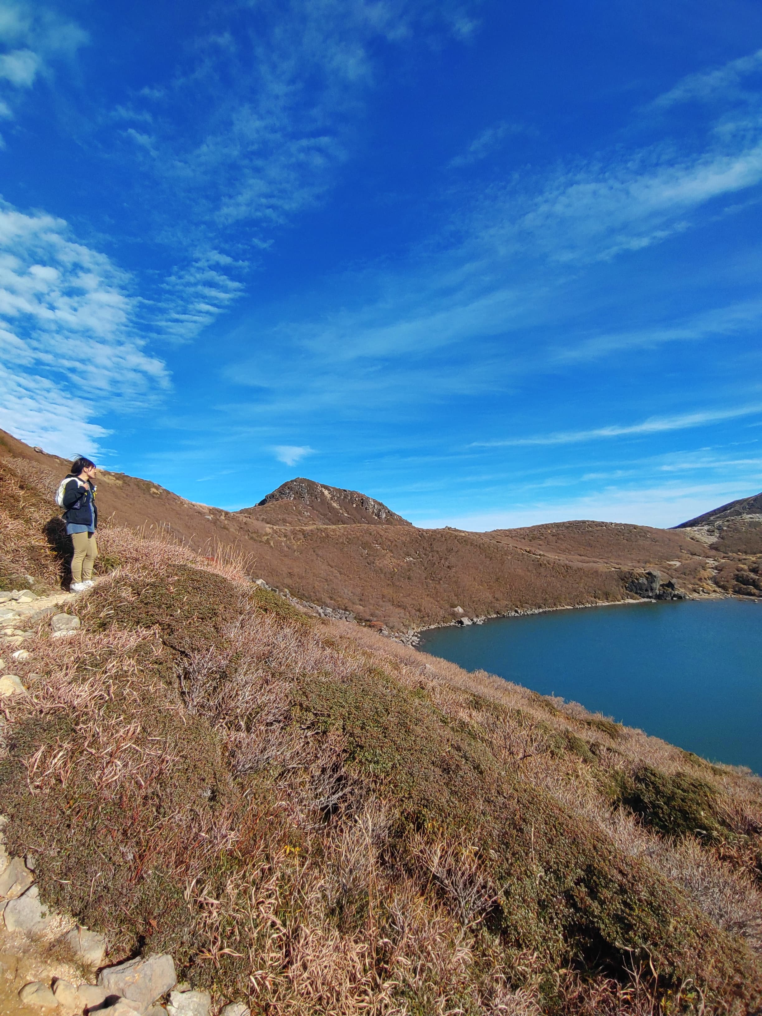 天狗ヶ城から見える御池
