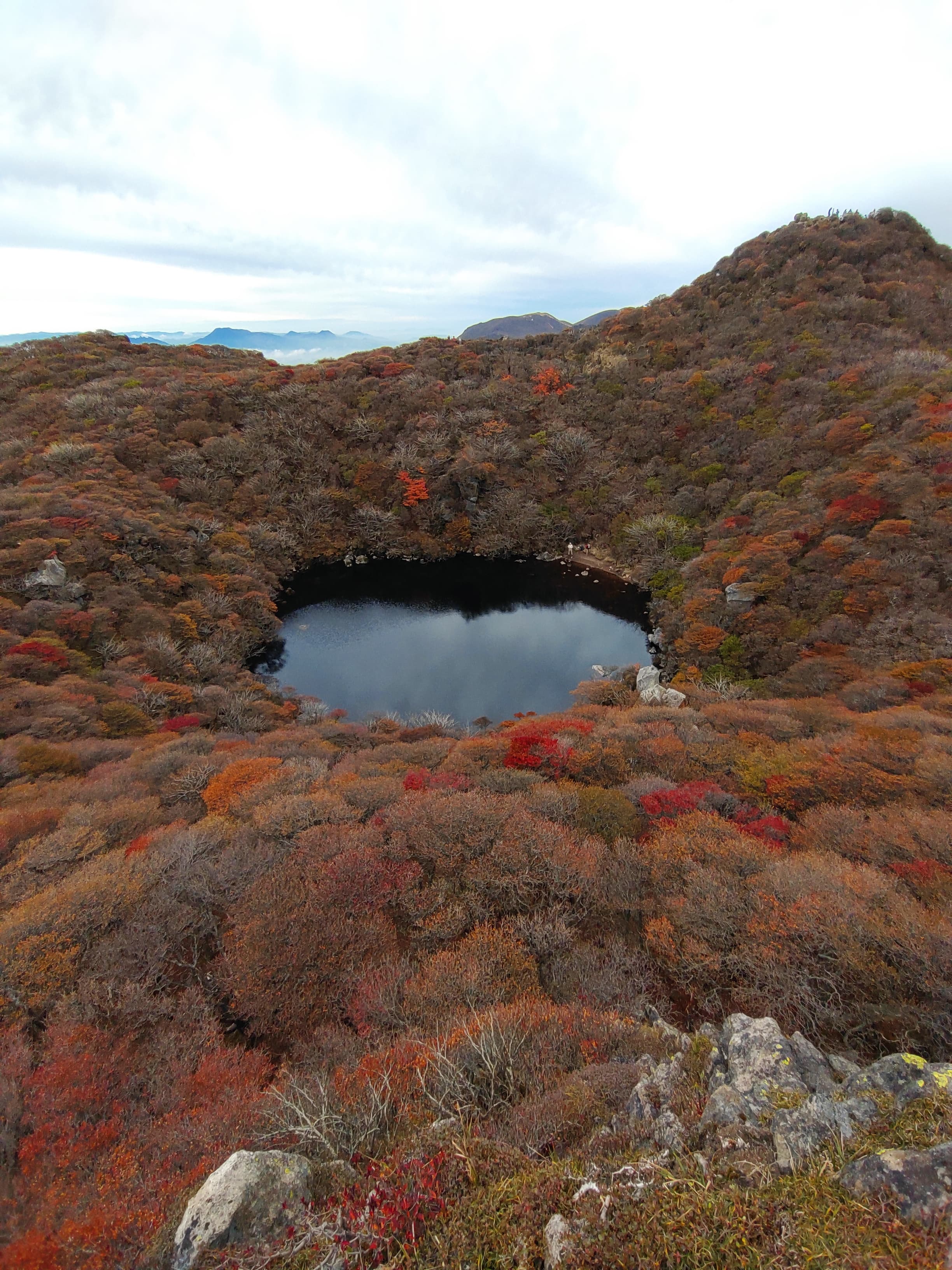 大船山の水たまり
